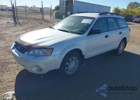 2007 Subaru Outback 2.5I from USA, damaged, VIN 4S4BP61C277310146